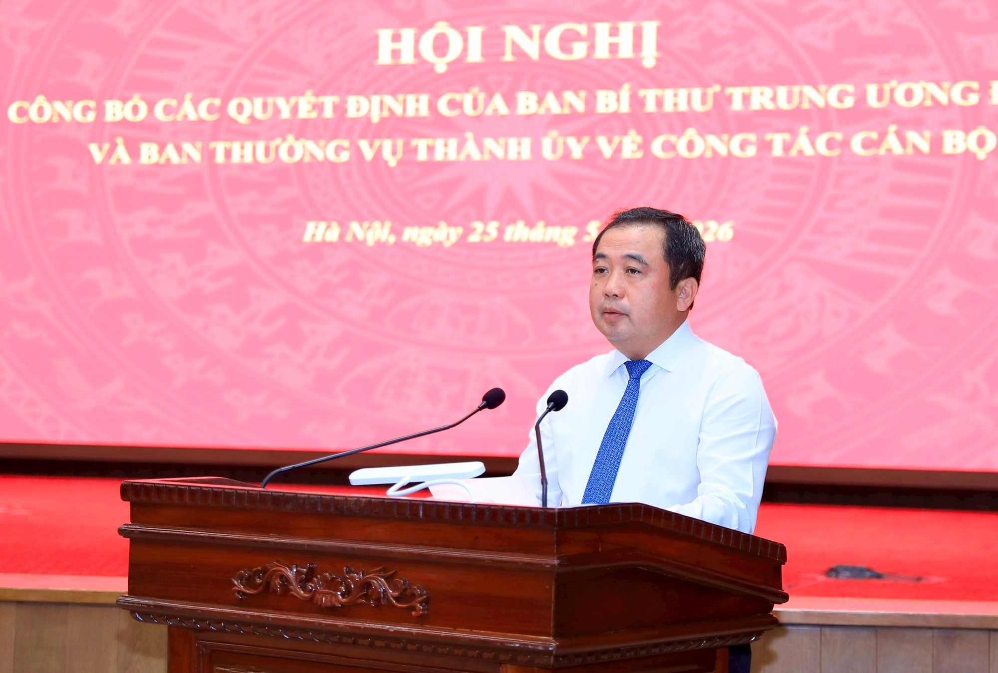 Hà Nội công bố các Quyết định của Ban Bí thư Trung ương Đảng và Ban Thường vụ Thành ủy về công tác cán bộ- Ảnh 3.