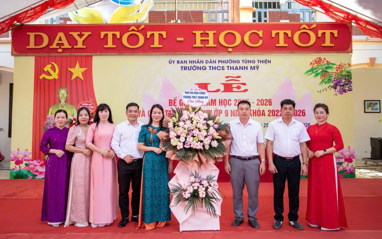 Các trường học trên địa bàn phường Tùng Thiện tưng bừng bế giảng năm học 2025 – 2026