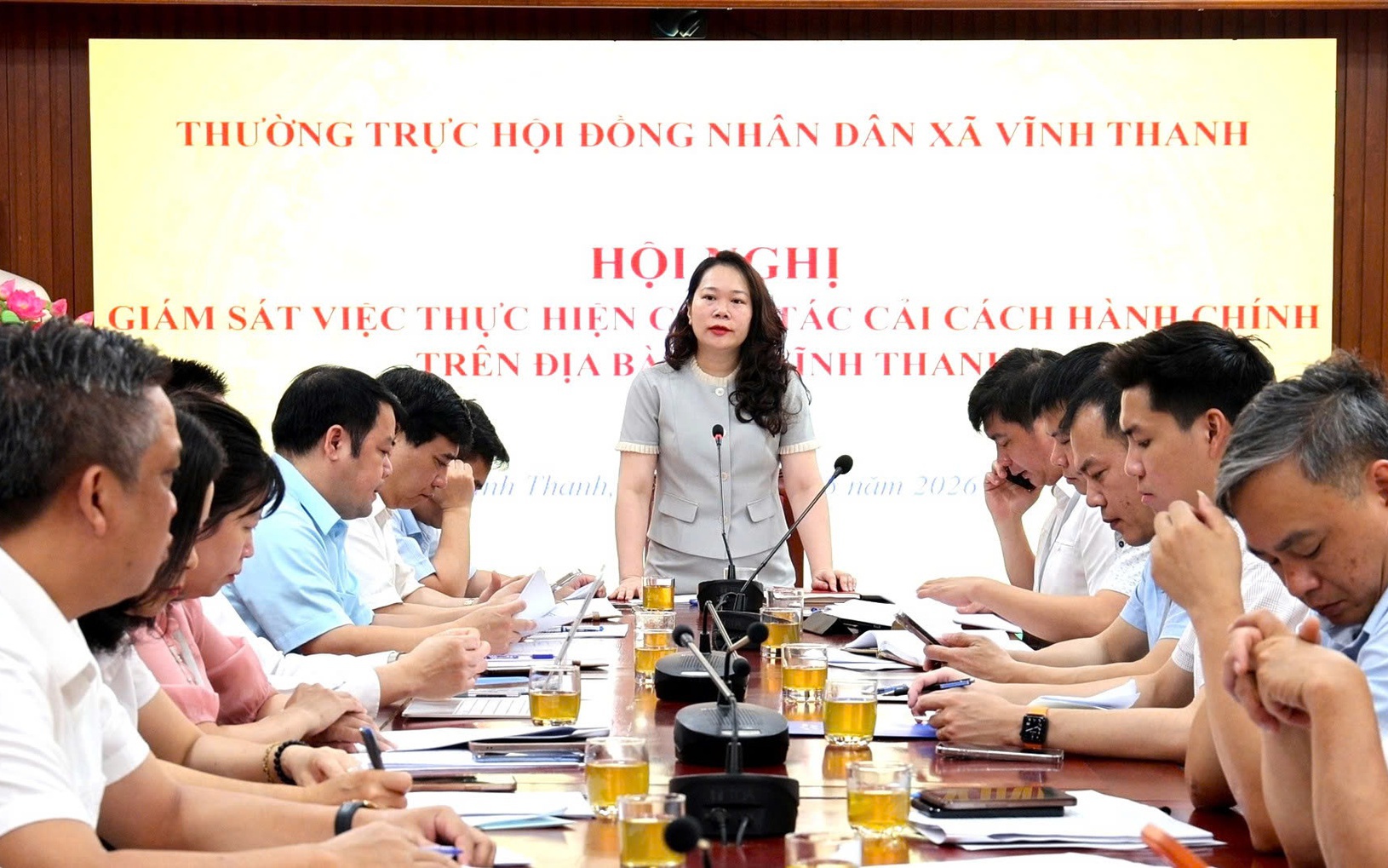 Vĩnh Thanh quyết liệt nâng cao chất lượng cải cách hành chính, lấy sự hài lòng của người dân làm thước đo.