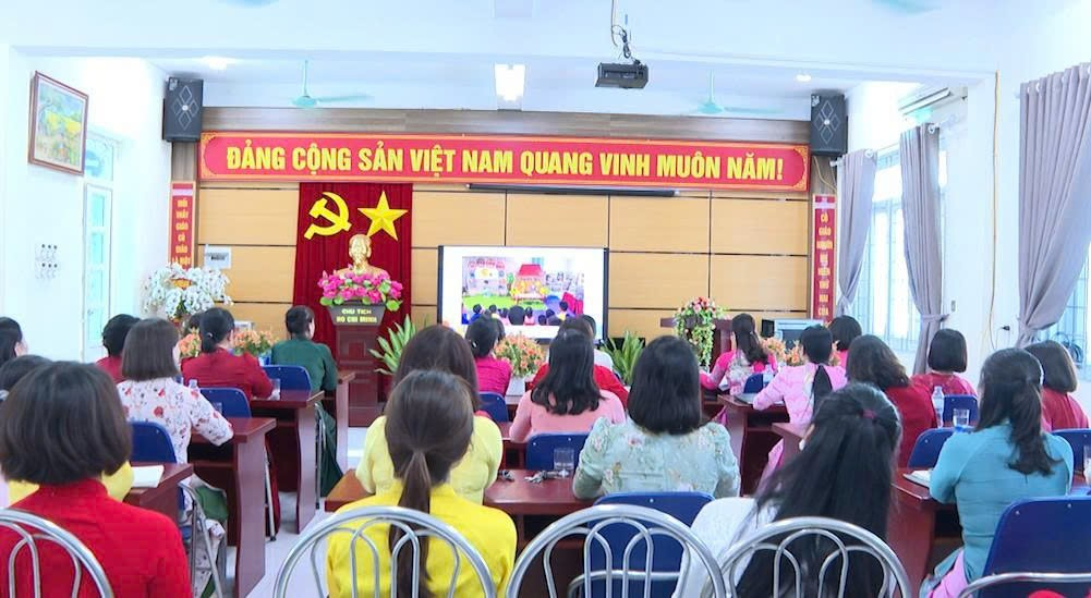 Khối thi đua số IV của UBND xã Hát Môn tổng kết công tác thi đua, khen thưởng năm học 2025 - 2026- Ảnh 1.