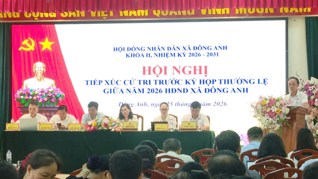 Đại biểu HĐND xã Đông Anh khoá II, nhiệm kỳ 2026 - 2031 tiếp xúc cử tri trước kỳ họp thường lệ giữa năm 2026- Ảnh 5.