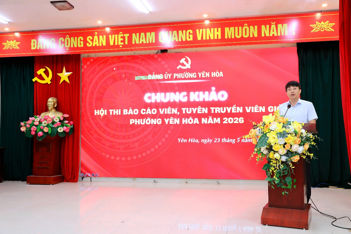E:\Ban xây dựng Đảng\Năm 2026\Tin bài\Hội thi BCV - TTV\Sếp Hà phát biểu.JPG