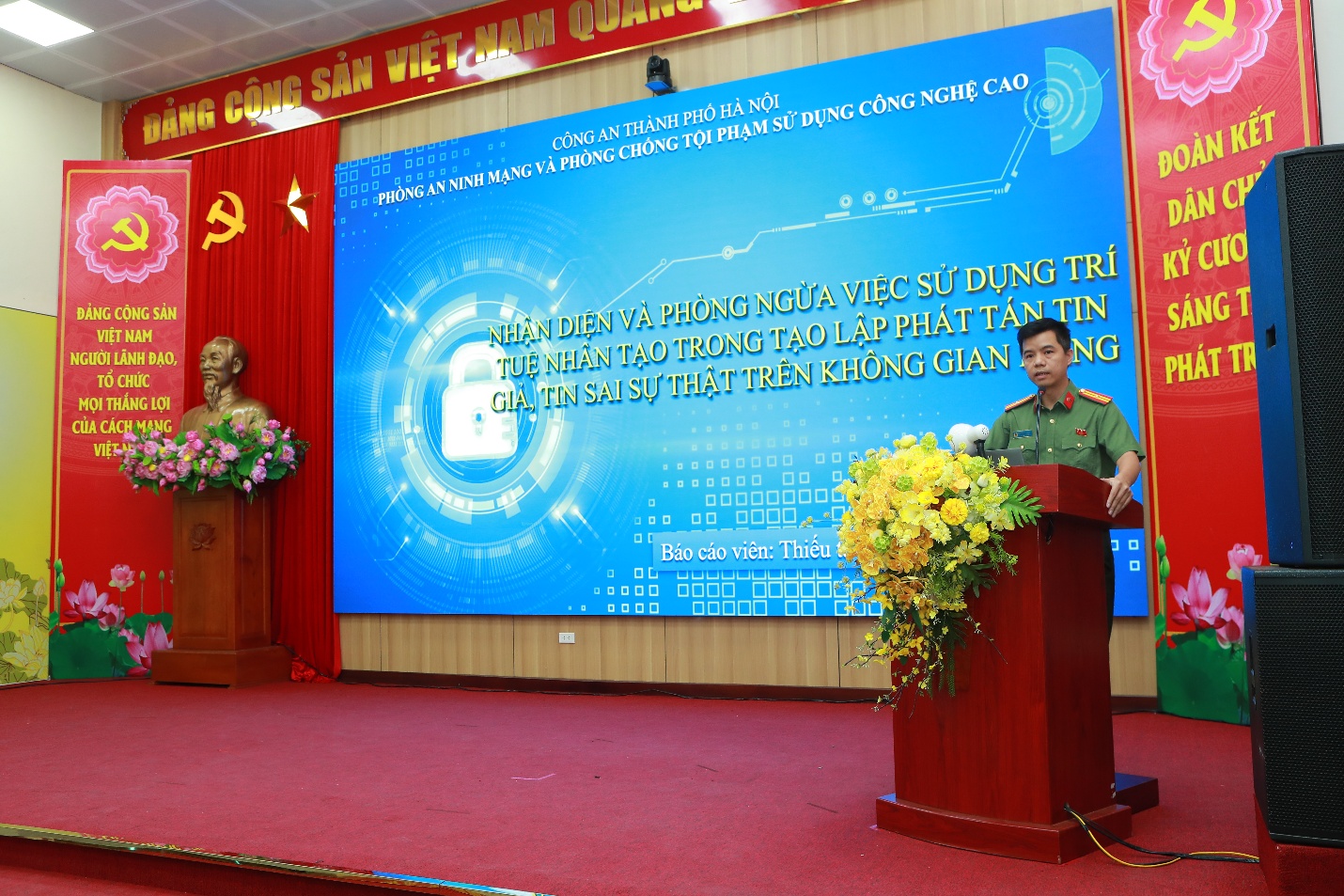 Phường Phương Liệt tập huấn nhận diện tin giả do trí tuệ nhân tạo tạo lập trên không gian mạng- Ảnh 2.