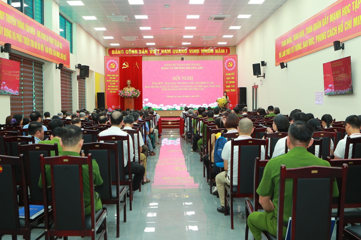 Phường Phương Liệt lan tỏa tinh thần bảo vệ nền tảng tư tưởng của Đảng từ Cuộc thi chính luận năm 2026- Ảnh 1.