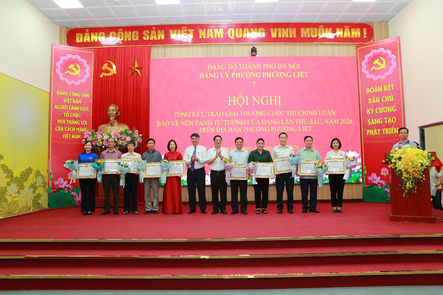 Phường Phương Liệt lan tỏa tinh thần bảo vệ nền tảng tư tưởng của Đảng từ Cuộc thi chính luận năm 2026- Ảnh 3.