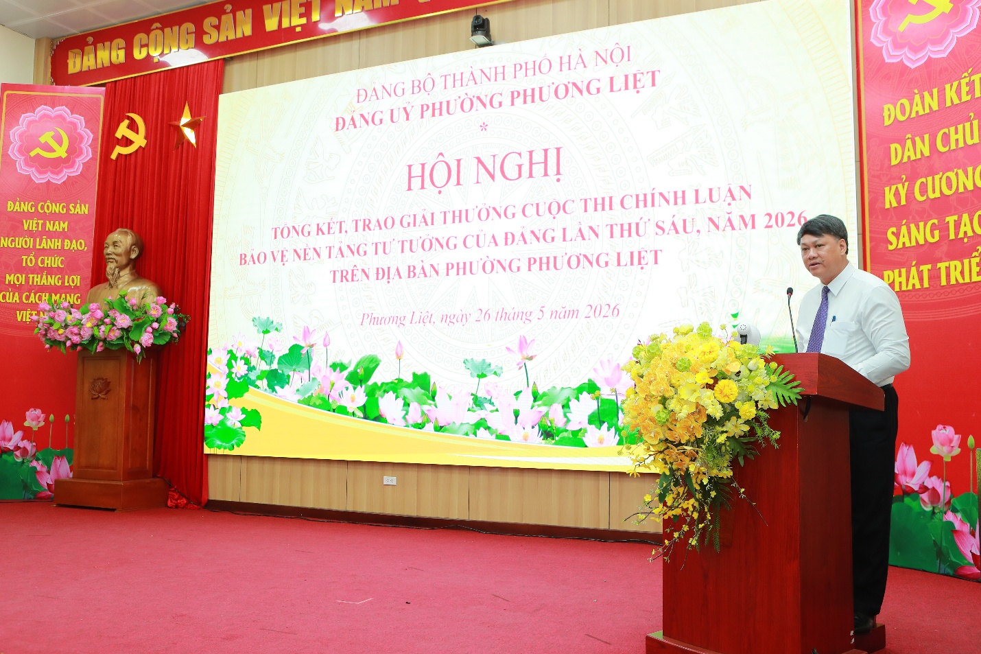 Phường Phương Liệt lan tỏa tinh thần bảo vệ nền tảng tư tưởng của Đảng từ Cuộc thi chính luận năm 2026- Ảnh 4.