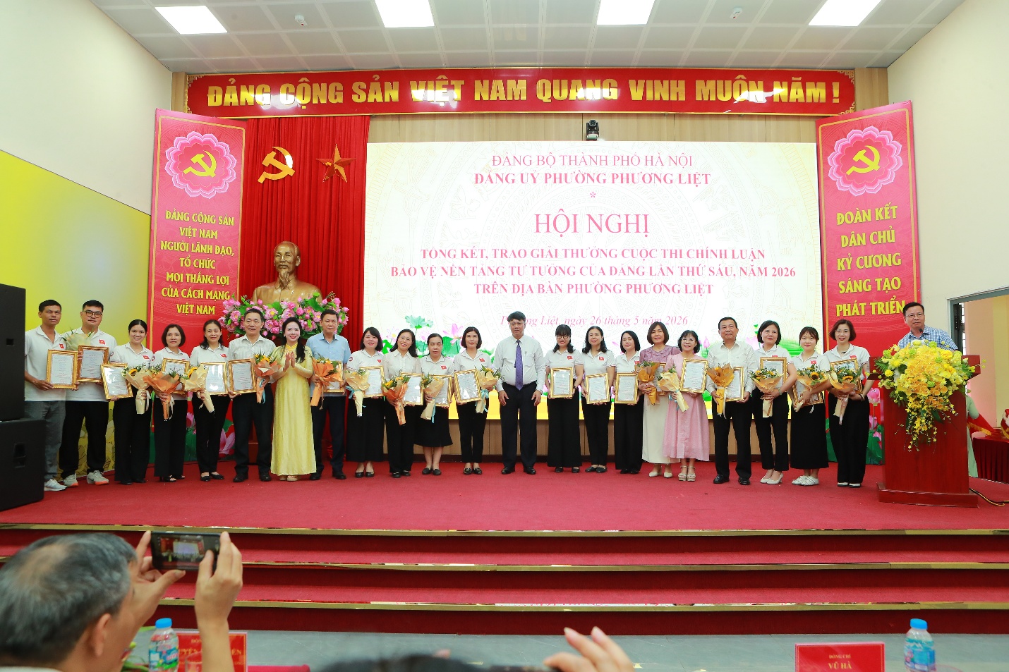 Phường Phương Liệt lan tỏa tinh thần bảo vệ nền tảng tư tưởng của Đảng từ Cuộc thi chính luận năm 2026- Ảnh 5.