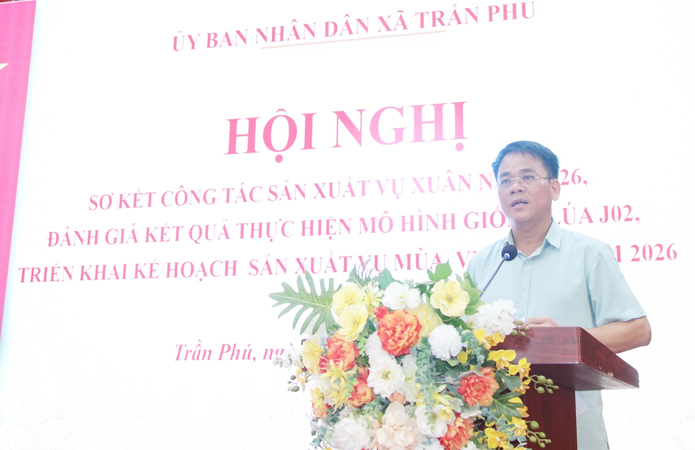 Hội nghị sơ kết công tác sản xuất vụ Xuân năm 2026, đánh giá kết quả thực hiện mô hình lúa J02 và triển khai kế hoạch sản xuất vụ Mùa, vụ Đông năm 2026–2027- Ảnh 7.