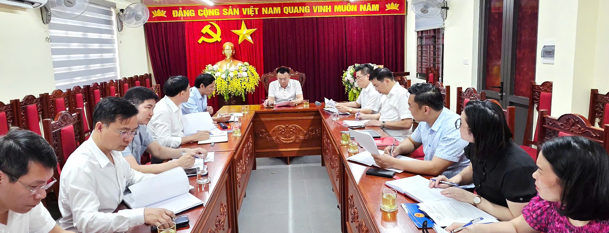 THƯỜNG TRỰC HĐND XÃ HÁT MÔN HỌP LIÊN TỊCH THỐNG NHẤT NỘI DUNG, CHƯƠNG TRÌNH THỜI GIAN TỔ CHỨC KỲ HỌP THỨ 2 ( KỲ HỌP THƯỜNG LỆ GIỮA NĂM 2026)- Ảnh 1.