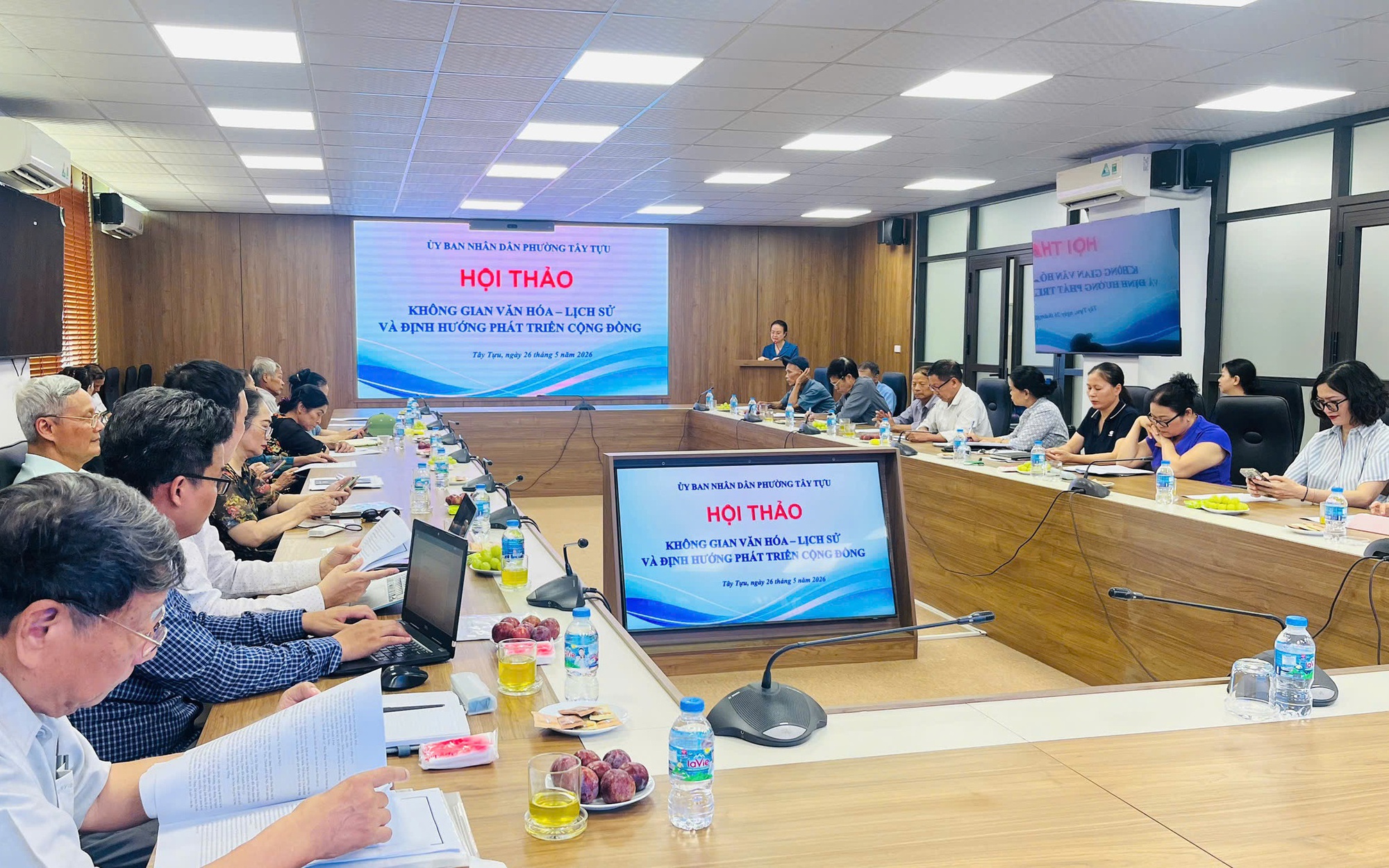 Hội thảo chuyên đề “Không gian văn hóa - lịch sử và định hướng phát triển cộng đồng tại phường Tây Tựu”