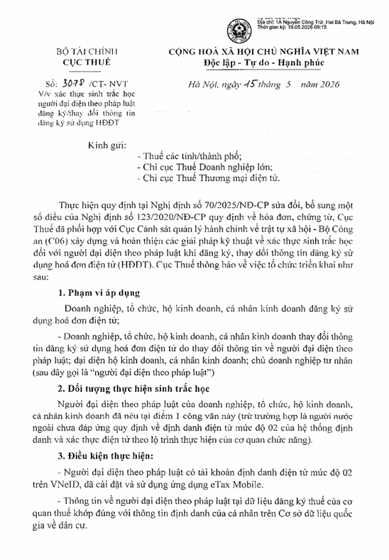 Hướng dẫn sinh trắc học và xác thực điện tử- Ảnh 1.