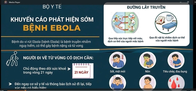 CHỦ ĐỘNG PHÒNG, CHỐNG BỆNH DO EBOLA VI RÚT – BẢO VỆ SỨC KHỎE BẢN THÂN, GIA ĐÌNH VÀ CỘNG ĐỒNG- Ảnh 2.