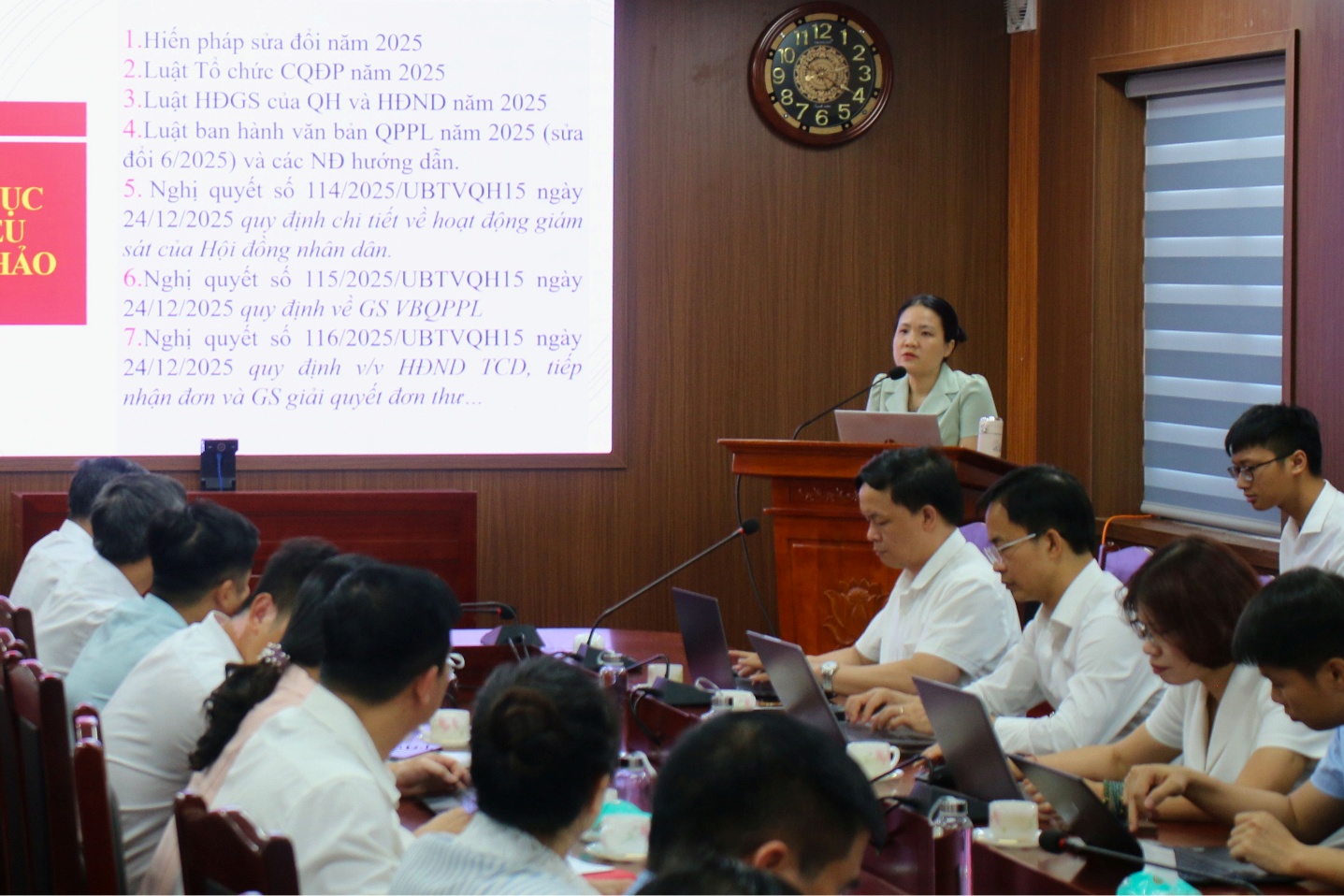 Nâng cao kỹ năng, nghiệp vụ cho đại biểu HĐND xã Tiến Thắng- Ảnh 2.