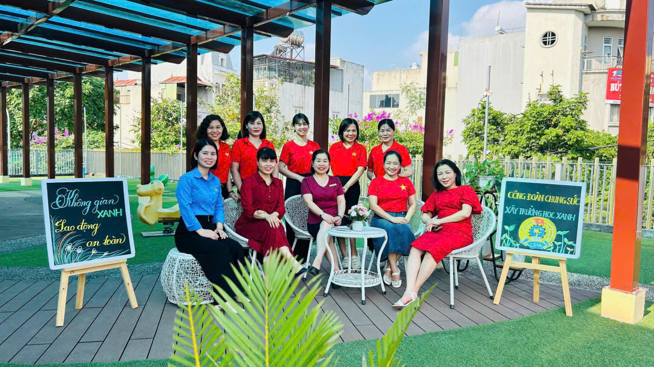 Công đoàn chung sức - Xây trường học xanh- Ảnh 2.