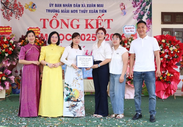 Cô và trò trường Mầm non Thủy Xuân Tiên hoàn thành xuất sắc nhiệm vụ năm học 2025 - 2026- Ảnh 11.