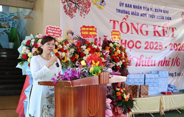 Cô và trò trường Mầm non Thủy Xuân Tiên hoàn thành xuất sắc nhiệm vụ năm học 2025 - 2026- Ảnh 12.