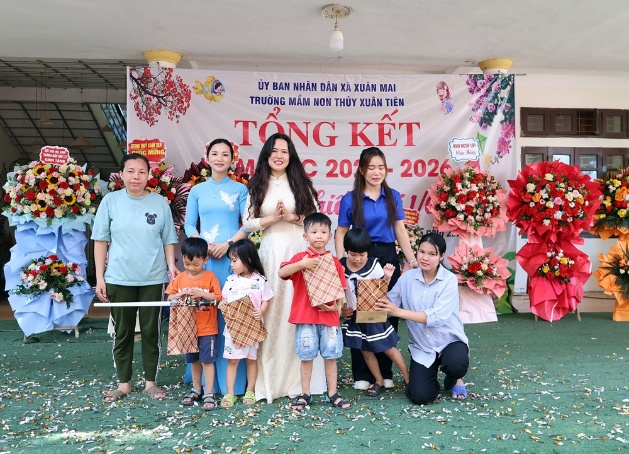 Cô và trò trường Mầm non Thủy Xuân Tiên hoàn thành xuất sắc nhiệm vụ năm học 2025 - 2026- Ảnh 14.