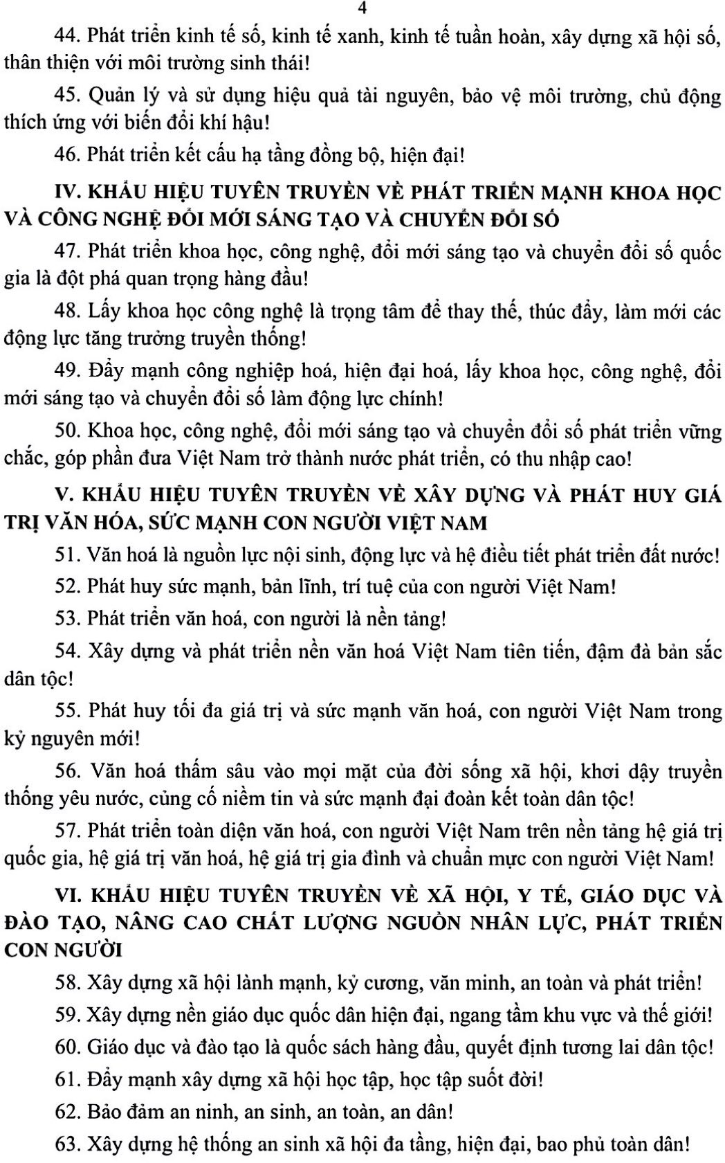 Các khẩu hiệu tuyên truyền trong nhiệm kỳ Đại hội XIV của Đảng- Ảnh 3.