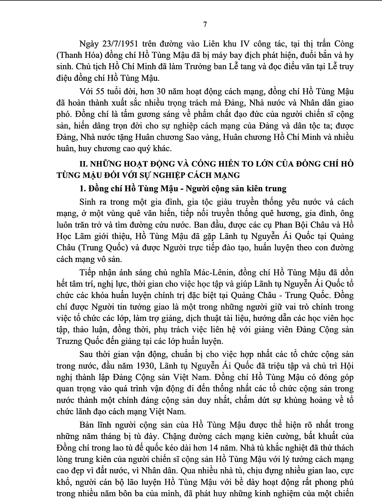 Đề cương tuyên truyền kỷ niệm 130 năm Ngày sinh đồng chí Hồ Tùng Mậu- Ảnh 3.