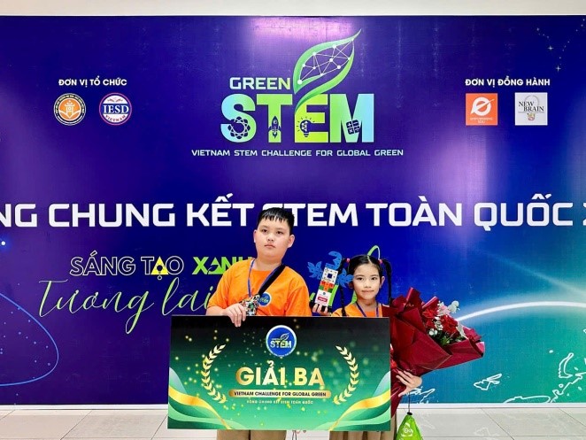 Học sinh phường Thanh Xuân đạt thành tích cao
tại cuộc thi Green STEM Quốc gia năm 2026- Ảnh 2.