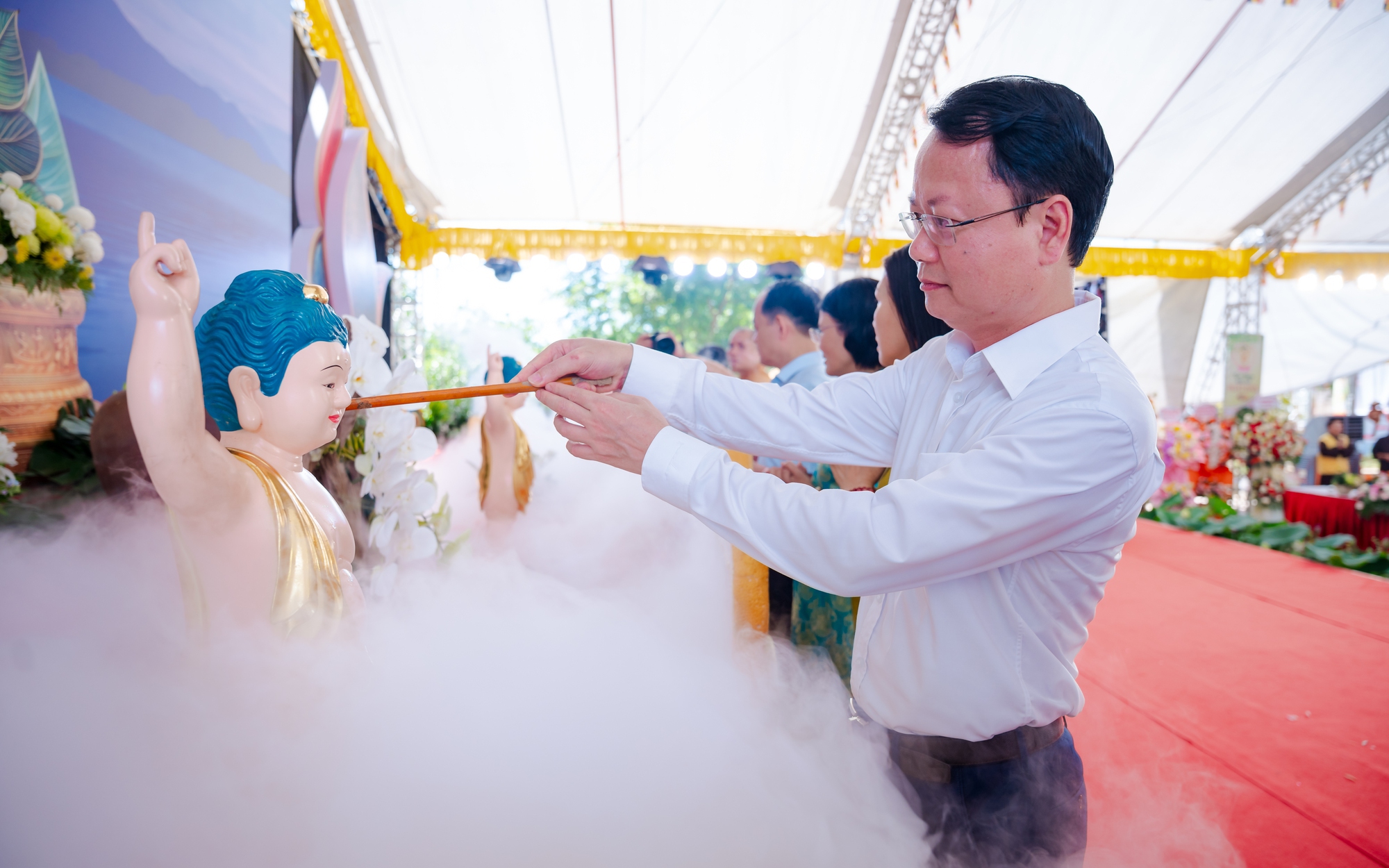 Ban Đại diện Phật giáo liên xã Ba Vì kính mừng Đại lễ Phật đản PL.2570 - Lan tỏa ánh sáng từ bi