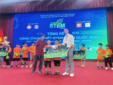 Học sinh phường Thanh Xuân đạt thành tích cao
tại cuộc thi Green STEM Quốc gia năm 2026- Ảnh 3.