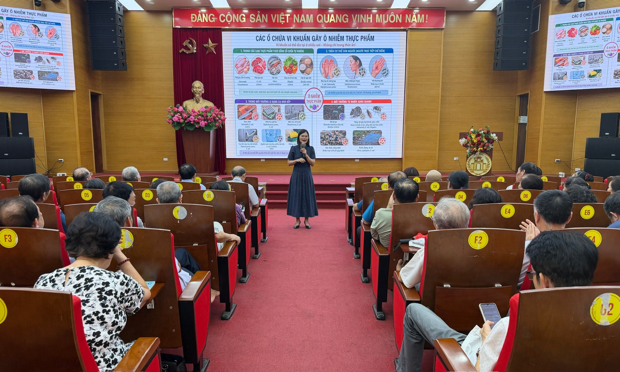 Phường Ô Chợ Dừa tổ chức hội nghị tuyên truyền đảm bảo vệ sinh an toàn thực phẩm- Ảnh 1.