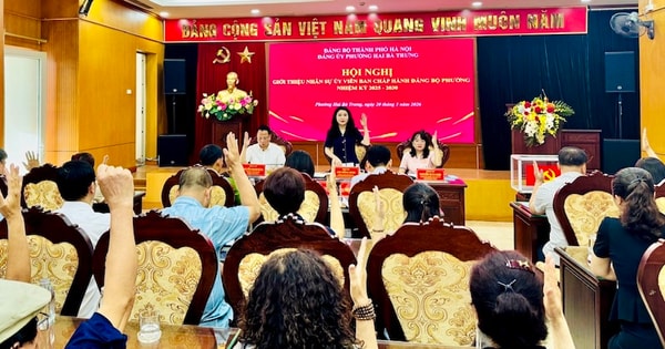 Đảng uỷ phường Hai Bà Trưng tổ chức các hội nghị giới thiệu, kiện toàn nhân sự