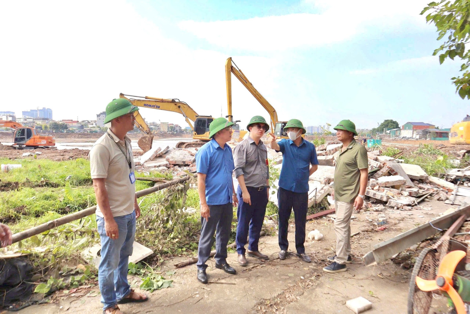 Từ Liêm: Nỗ lực cán đích GPMB hồ điều hòa Phú Đô trước thời hạn- Ảnh 1.