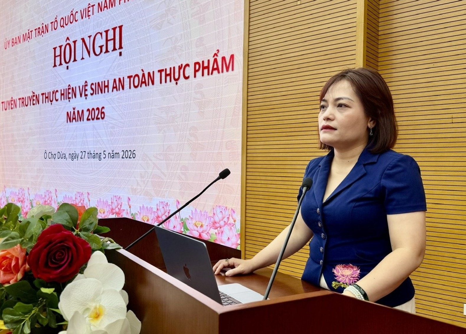 Phường Ô Chợ Dừa tổ chức hội nghị tuyên truyền đảm bảo vệ sinh an toàn thực phẩm- Ảnh 2.