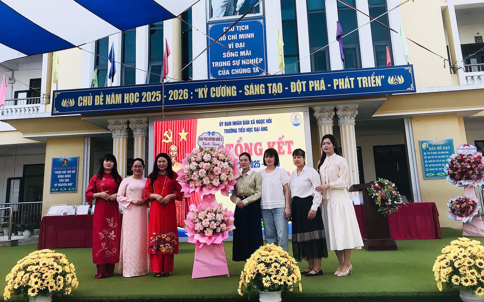 KHÉP LẠI MỘT NĂM HỌC THÀNH CÔNG – TRƯỜNG TIỂU HỌC ĐẠI ÁNG TỔ CHỨC LỄ TỔNG KẾT NĂM HỌC 2025 – 2026