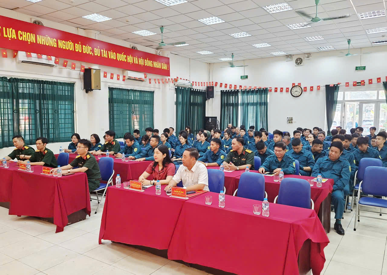 Ban chỉ huy Quân sự phường Đại Mỗ khai mạc huấn luyện Dân quân tại chỗ năm 2026, nâng cao khả năng sẵn sàng chiến đấu- Ảnh 1.