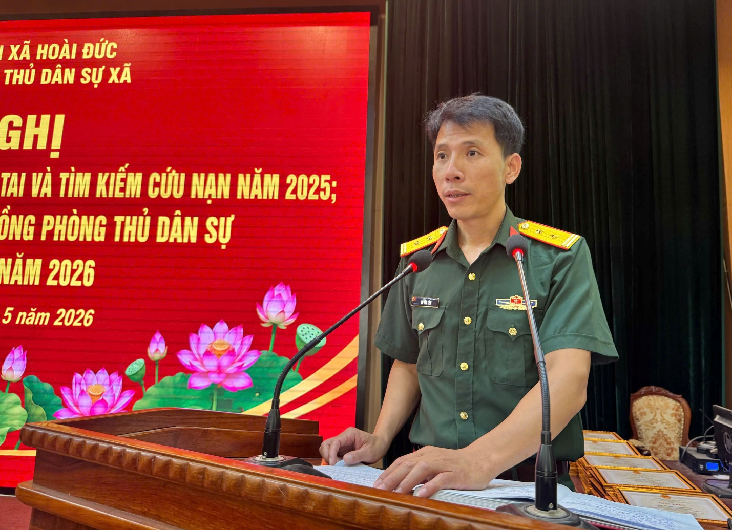 Hoài Đức 15 tập thể và 63 cá nhân có thành tích trong công tác phòng chống thiên tai và tìm kiếm cứu nạn năm 2025- Ảnh 4.