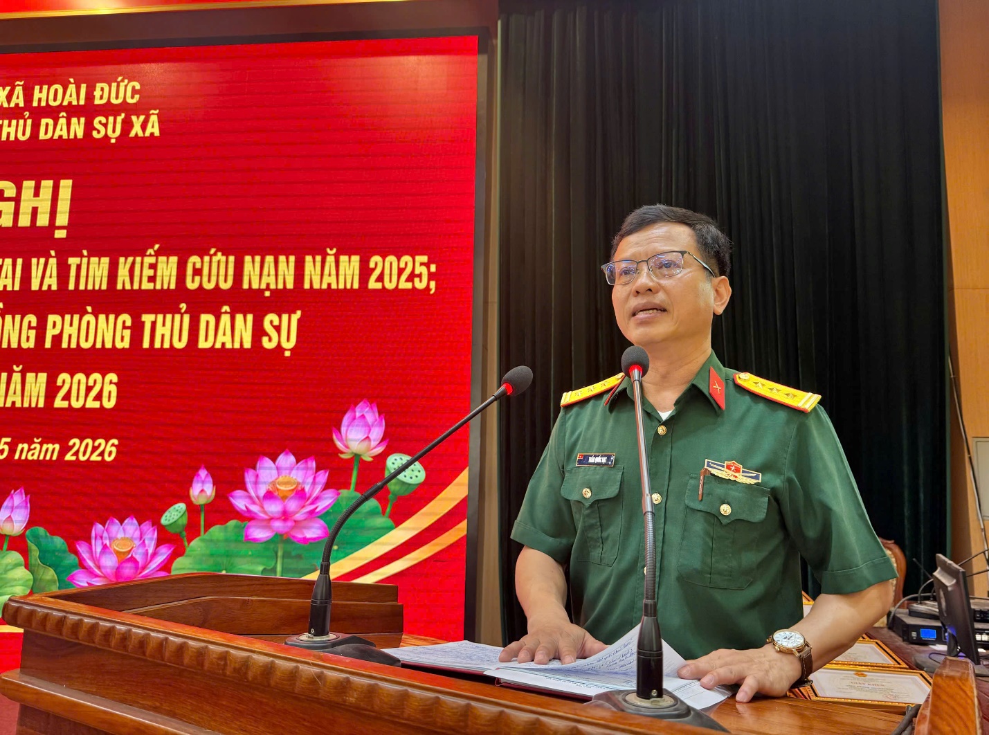 Hoài Đức 15 tập thể và 63 cá nhân có thành tích trong công tác phòng chống thiên tai và tìm kiếm cứu nạn năm 2025- Ảnh 5.