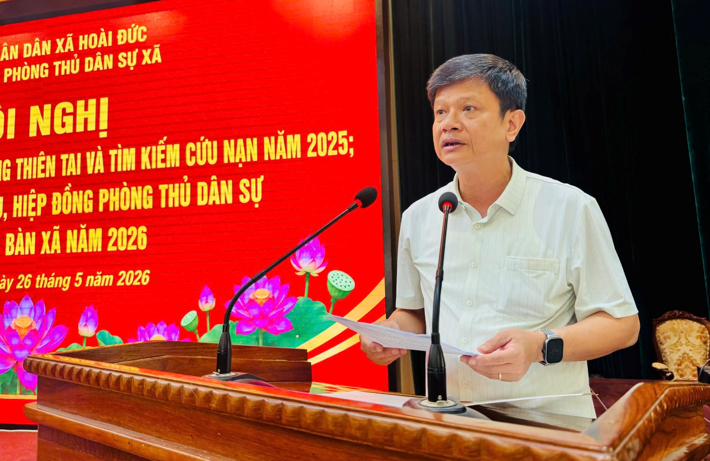 Hoài Đức 15 tập thể và 63 cá nhân có thành tích trong công tác phòng chống thiên tai và tìm kiếm cứu nạn năm 2025- Ảnh 9.