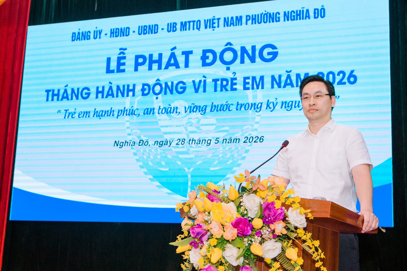 PHƯỜNG NGHĨA ĐÔ PHÁT ĐỘNG THÁNG HÀNH ĐỘNG VÌ TRẺ EM NĂM 2026- Ảnh 1.