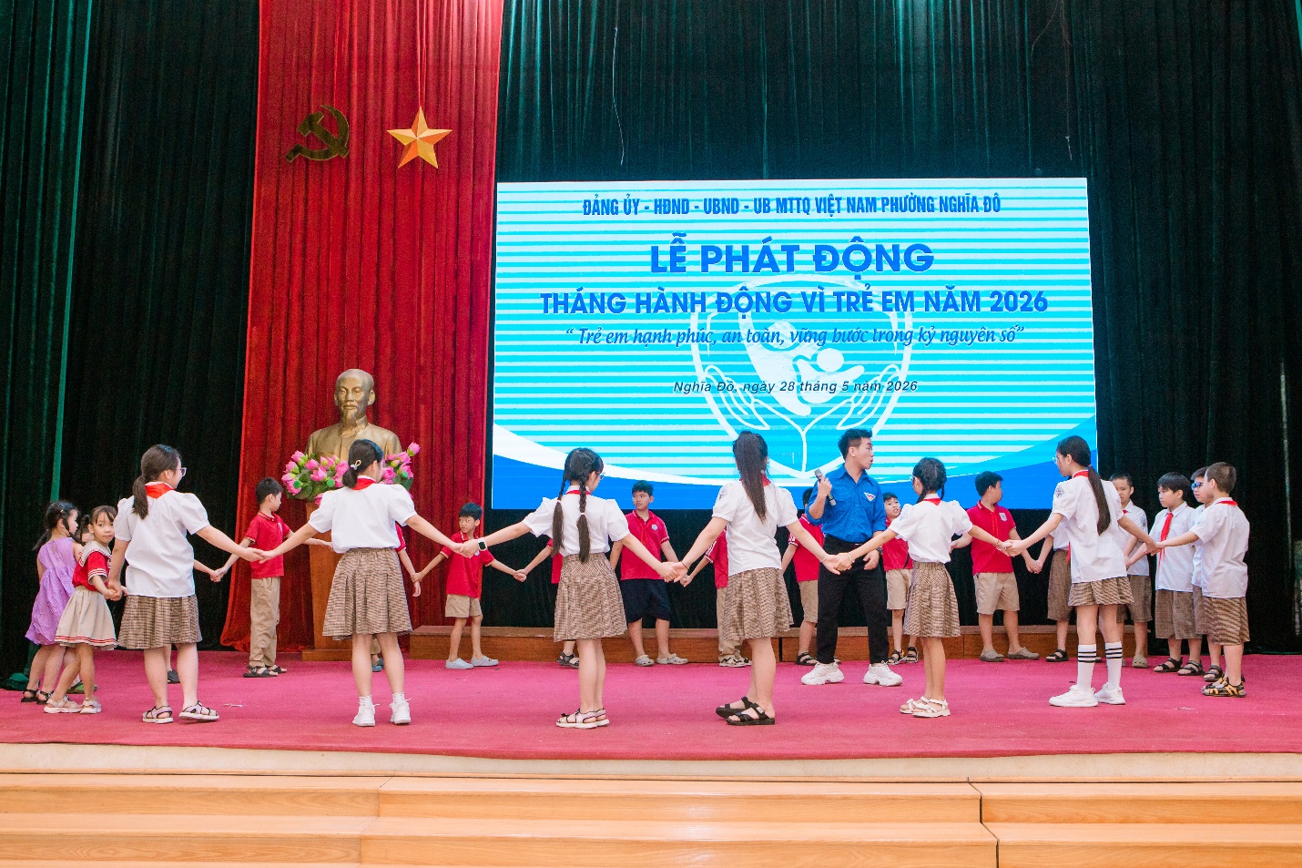 PHƯỜNG NGHĨA ĐÔ PHÁT ĐỘNG THÁNG HÀNH ĐỘNG VÌ TRẺ EM NĂM 2026- Ảnh 2.