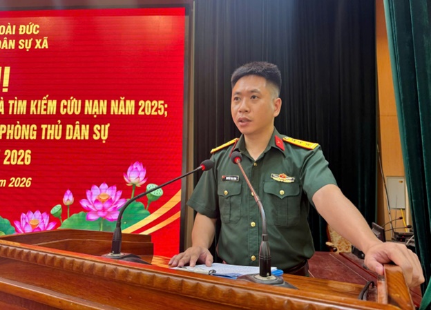 Hoài Đức 15 tập thể và 63 cá nhân có thành tích trong công tác phòng chống thiên tai và tìm kiếm cứu nạn năm 2025- Ảnh 7.