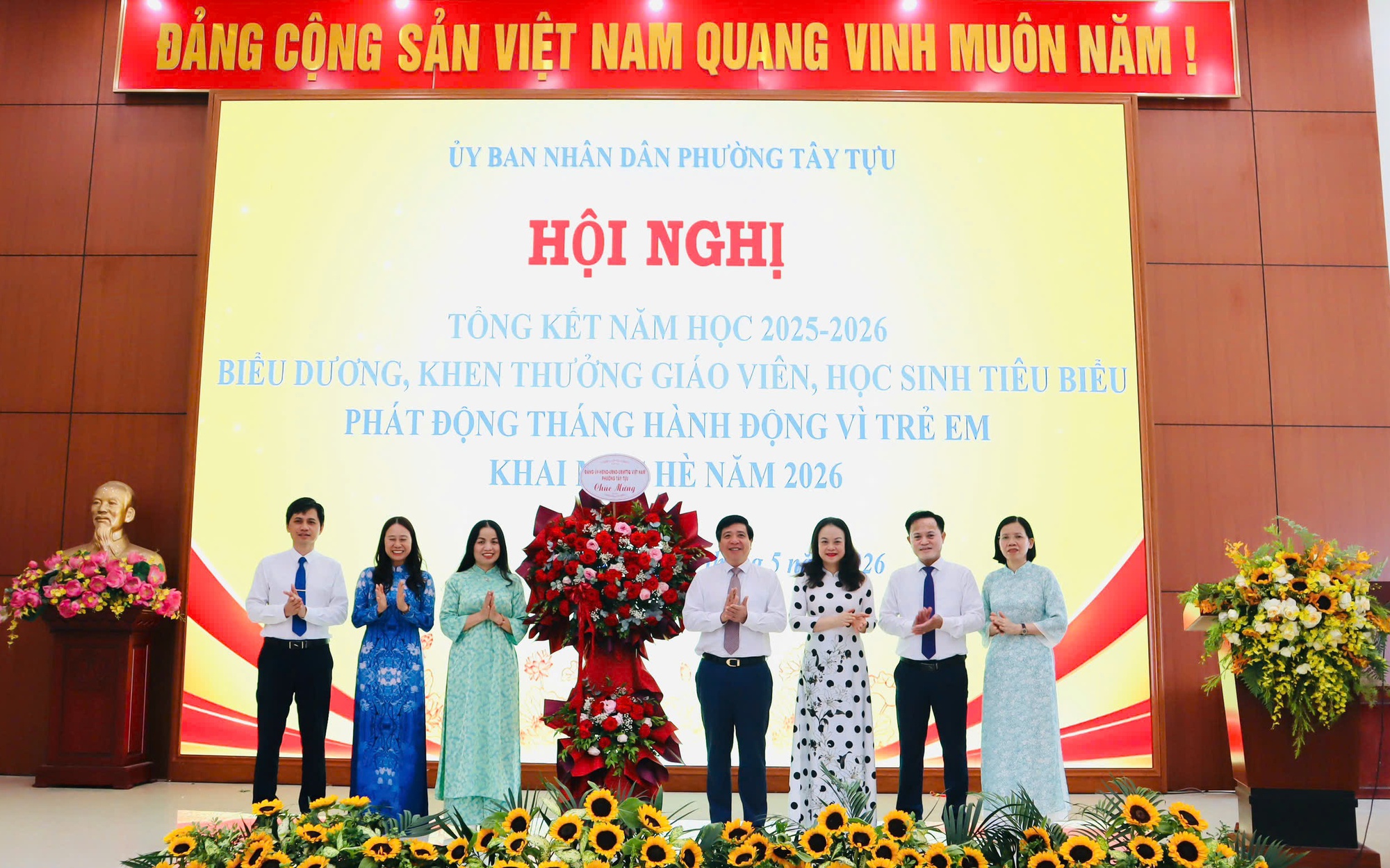 Phường Tây Tựu phát động Tháng Hành động Vì trẻ em và Khai mạc hè năm 2026