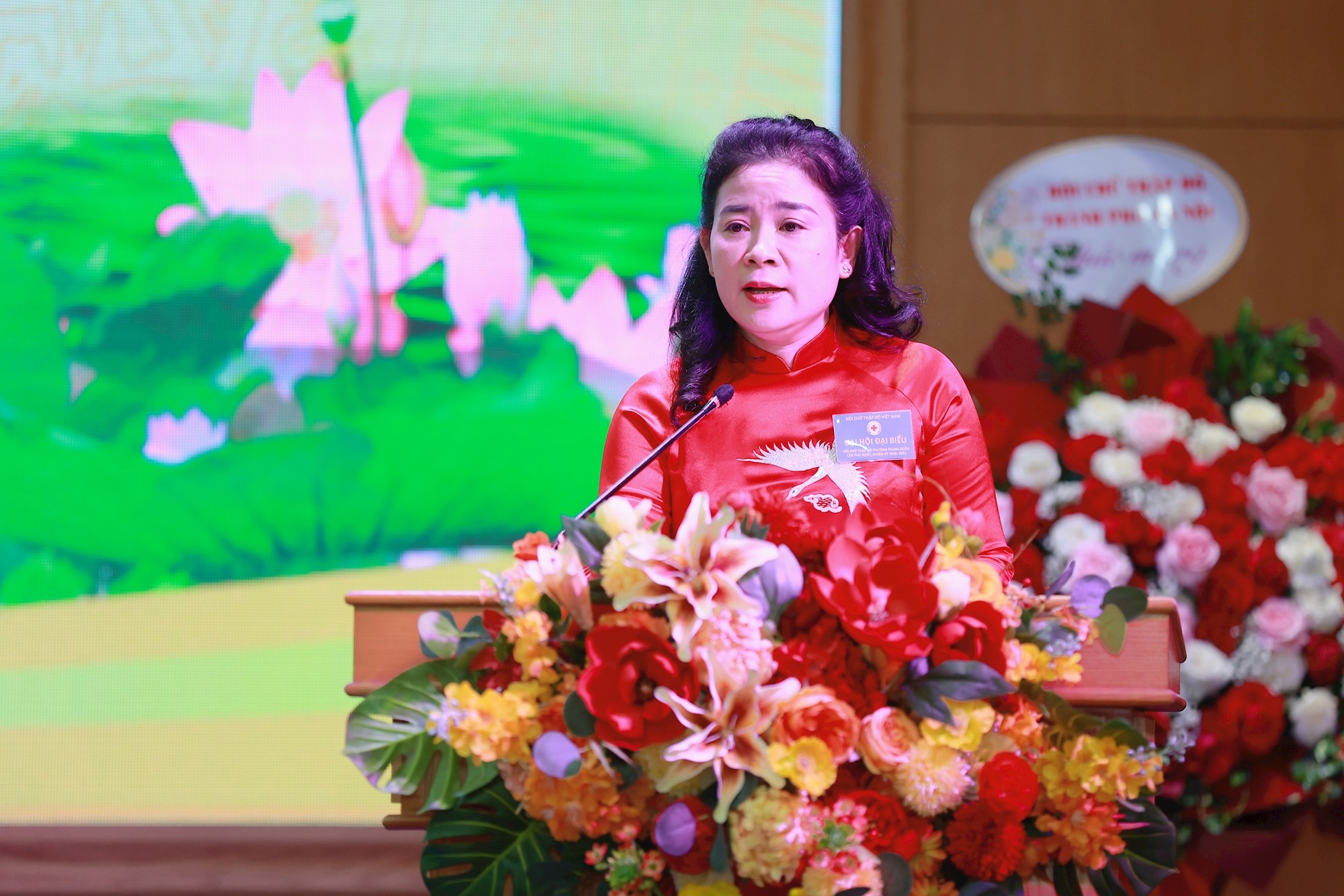 Hội Chữ thập đỏ phường Thanh Xuân bầu Ban Chấp hành nhiệm kỳ mới- Ảnh 4.