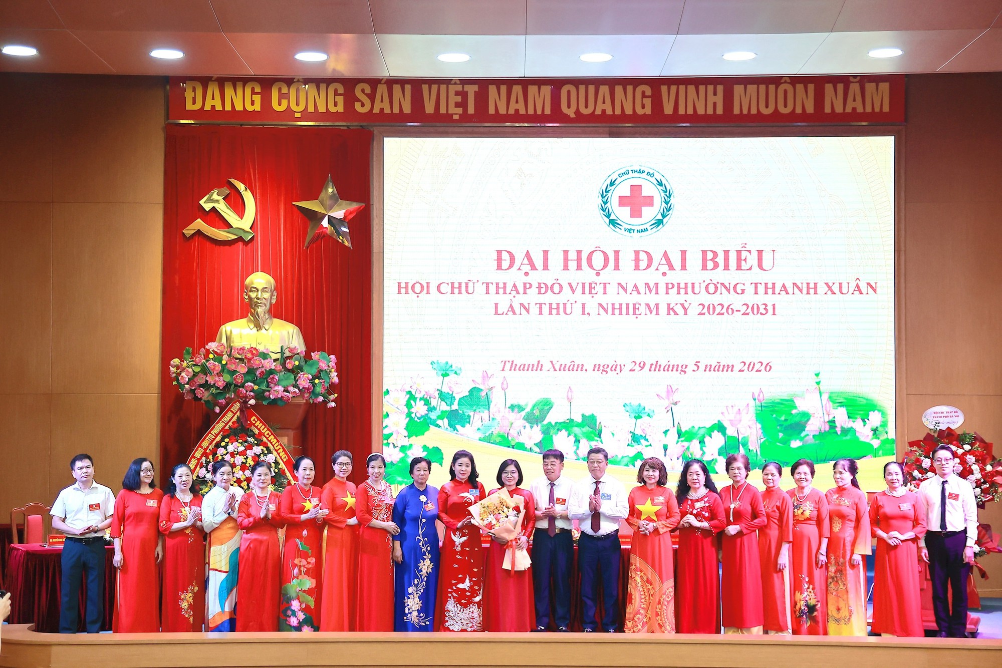 Hội Chữ thập đỏ phường Thanh Xuân bầu Ban Chấp hành nhiệm kỳ mới- Ảnh 5.