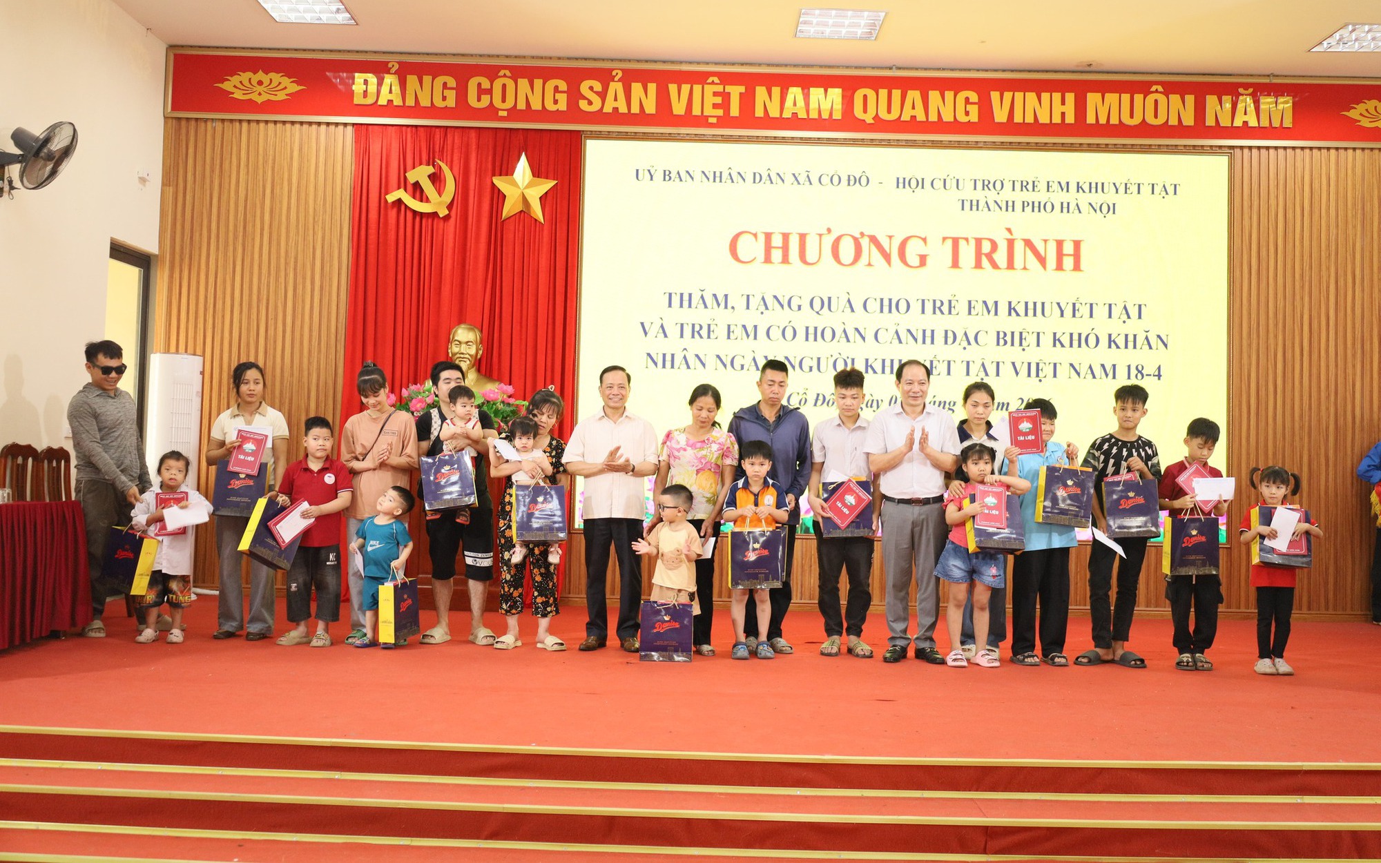 XÃ CỔ ĐÔ QUAN TÂM THỰC HIỆN TỐT CÔNG TÁC CHĂM SÓC, GIÁO DỤC TRẺ EM