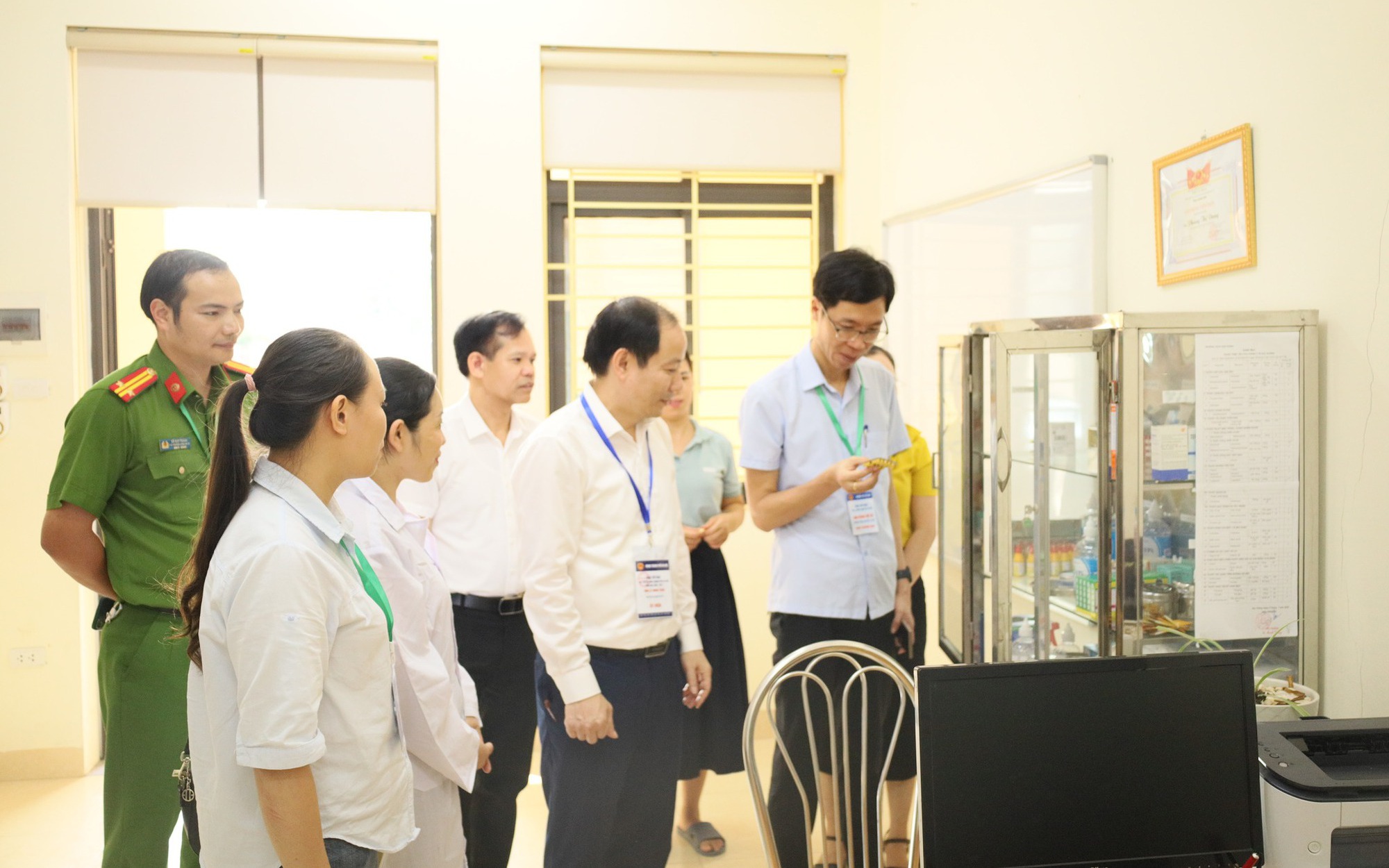 BAN CHỈ ĐẠO THI VÀ TUYỂN SINH XÃ CỔ ĐÔ KIỂM TRA CÔNG TÁC CHUẨN BỊ KỲ THI TUYỂN SINH VÀO LỚP 10 THPT NĂM HỌC 2026 - 2027