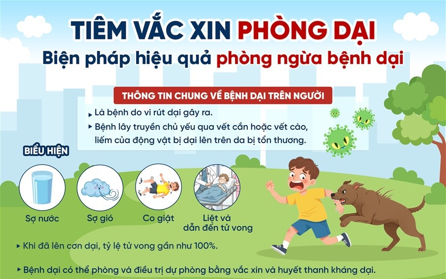 Bài truyền thông:
Những điều cần biết về bệnh dại