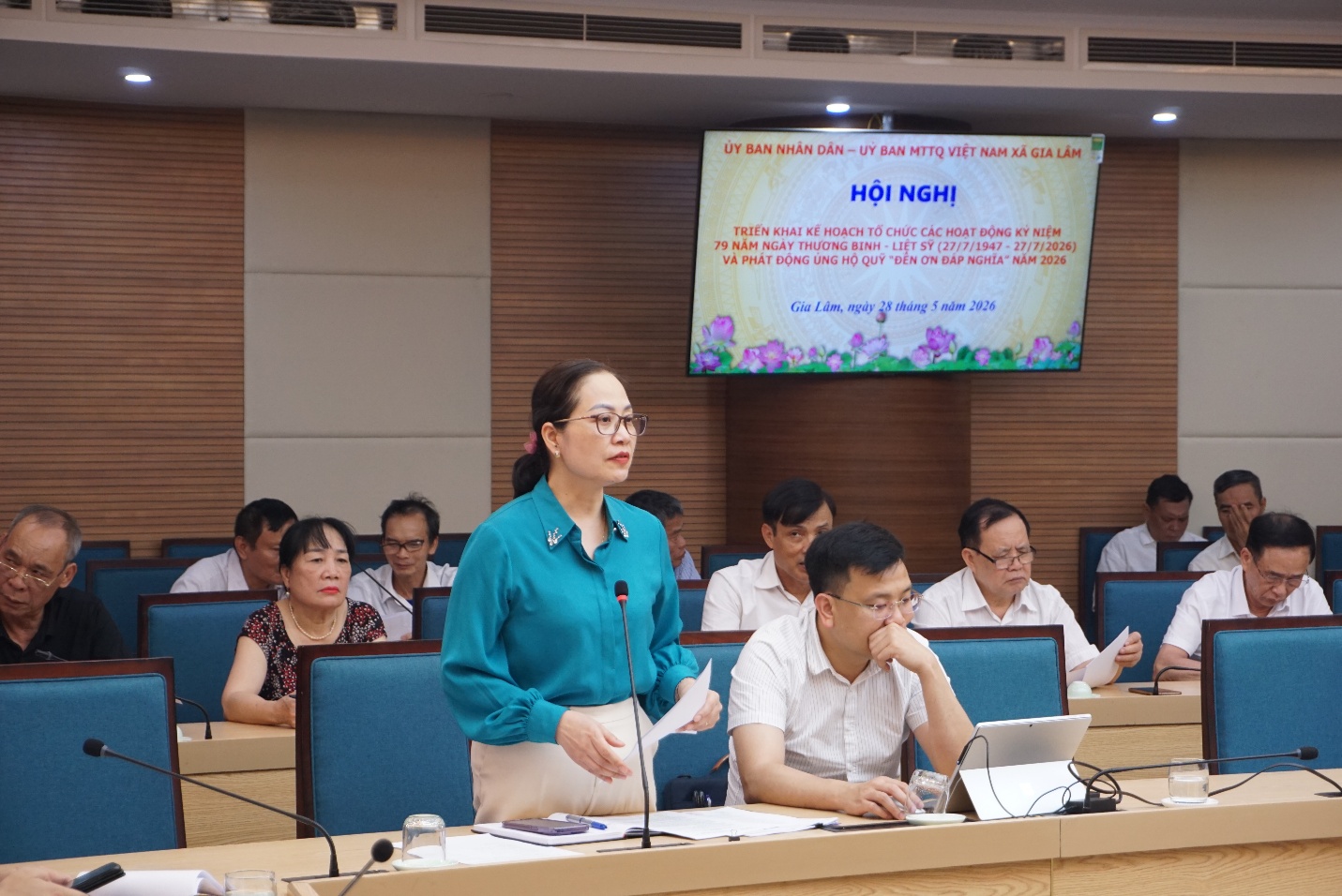 Xã Gia Lâm triển khai các hoạt động kỷ niệm 79 năm Ngày Thương binh - Liệt sĩ, phát động Quỹ “Đền ơn đáp nghĩa” và hoạt động hè năm 2026- Ảnh 2.
