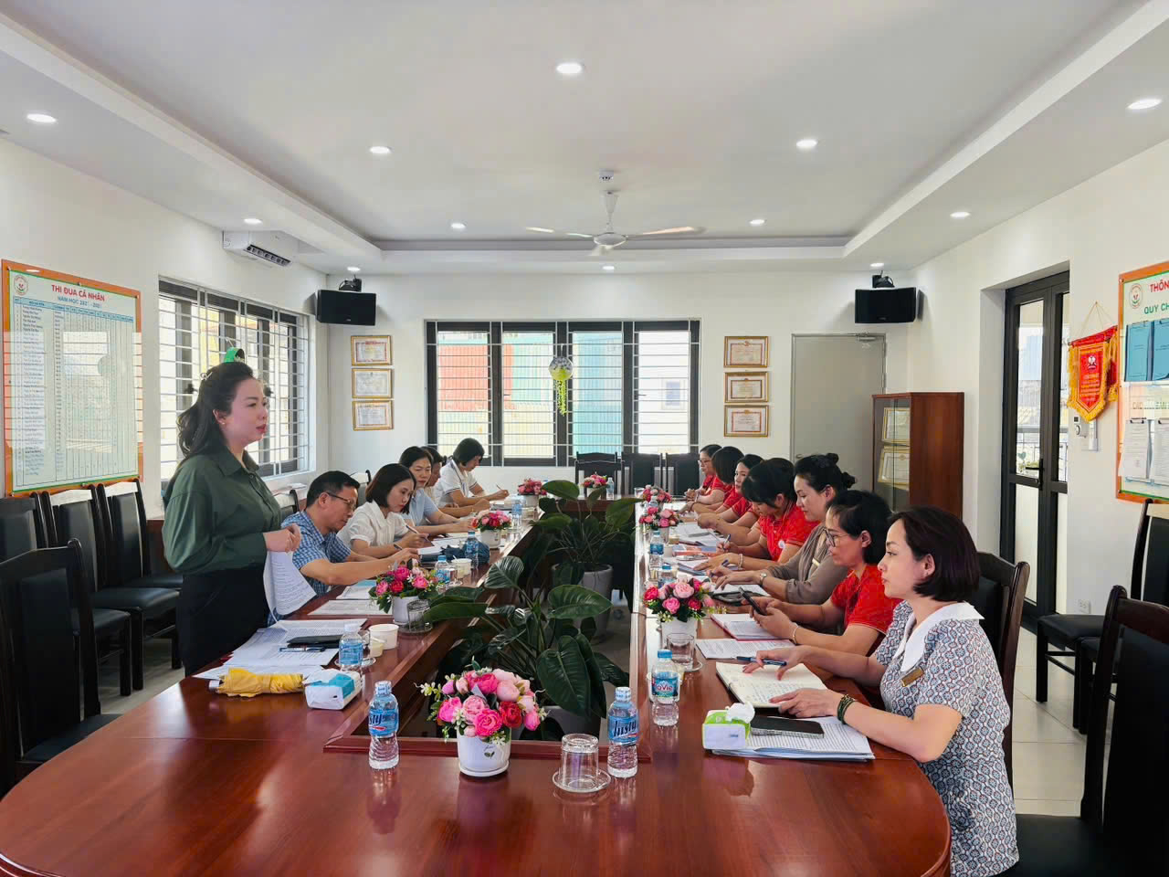 Tổ chức kiểm tra việc thực hiện quy chế dân chủ ở cơ sở trên địa bàn phường Phương Liệt năm 2026- Ảnh 1.