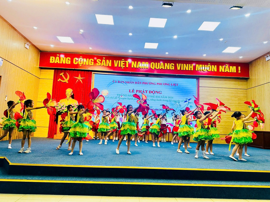 PHƯƠNG LIỆT PHÁT ĐỘNG THÁNG HÀNH ĐỘNG VÌ TRẺ EM NĂM 2026: KIẾN TẠO TƯƠNG LAI AN TOÀN, HẠNH PHÚC CHO THẾ HỆ SỐ- Ảnh 7.