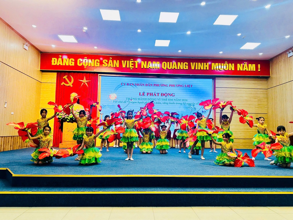 PHƯƠNG LIỆT PHÁT ĐỘNG THÁNG HÀNH ĐỘNG VÌ TRẺ EM NĂM 2026: KIẾN TẠO TƯƠNG LAI AN TOÀN, HẠNH PHÚC CHO THẾ HỆ SỐ- Ảnh 9.