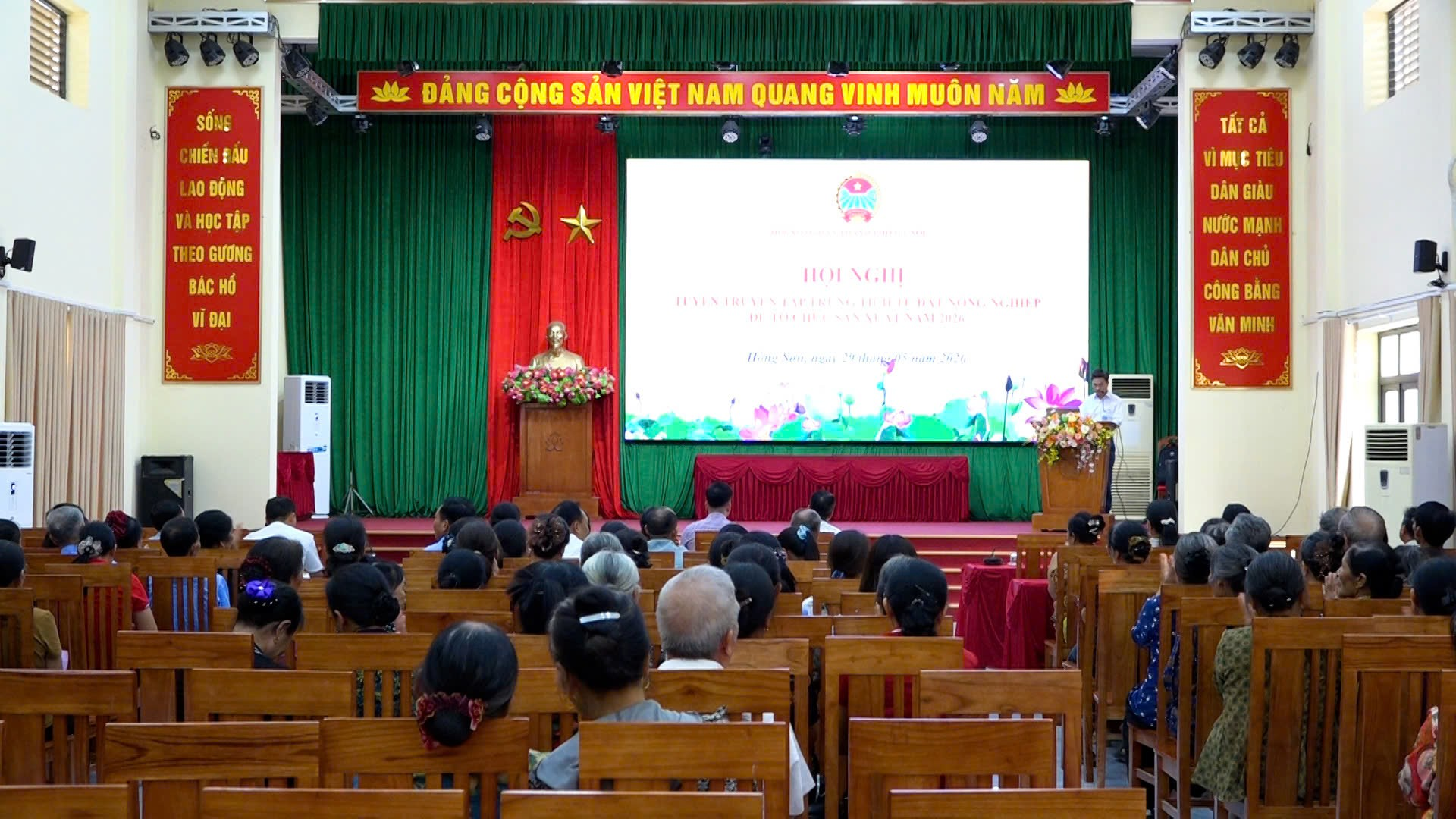 Hội Nông dân xã tập huấn về tích tụ ruộng đất cho hội viên- Ảnh 1.
