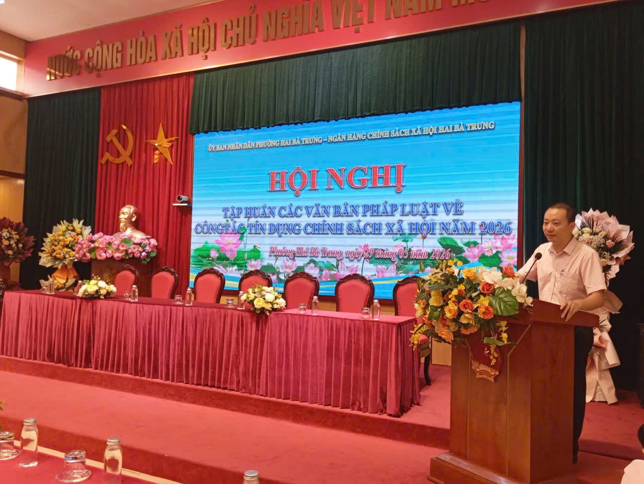 Phường Hai Bà Trưng tập huấn các văn bản pháp luật về công tác tín dụng chính sách xã hội năm 2026- Ảnh 2.